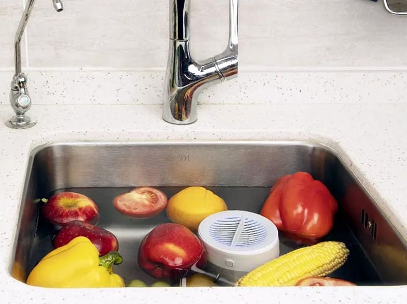 Стерилизатор для фруктов и овощей Xiaoda Portable Fruit Vegetable Washing Machine легко использовать